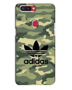 Чехол для OPPO R11s с картинкой «Милитари стиль Adidas»