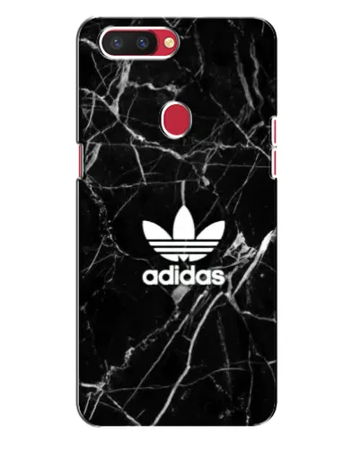 Чехол для OPPO R11s с картинкой «Белый мрамор Adidas»