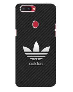 Чехол для OPPO R11s с картинкой «Adidas Карбоновая текстура»