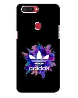Чехол для OPPO R11s с картинкой «Взрыв красок Adidas»