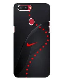 Чехол для OPPO R11s с картинкой «Абстрактный дизайн Nike»