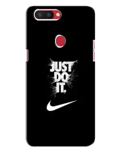 Чехол для OPPO R11s с картинкой «Текстовый принт Nike»