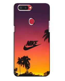 Чехол для OPPO R11s с картинкой «Nike на закате солнца»
