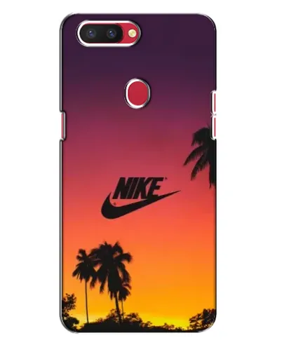 Чехол для OPPO R11s с картинкой «Nike на закате солнца»