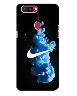 Чехол для OPPO R11s с картинкой «Nike и синий дым»