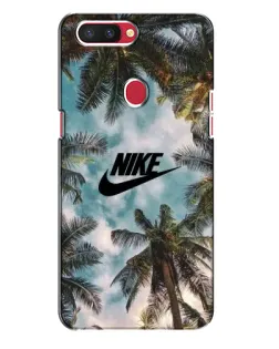 Чохол для OPPO R11s з картинкою «Тропічний принт Nike»