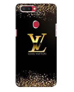 Чехол для OPPO R11s с картинкой «LV — золотые искры»