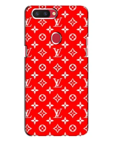 Чехол для OPPO R11s с картинкой «Яркий паттерн LV»