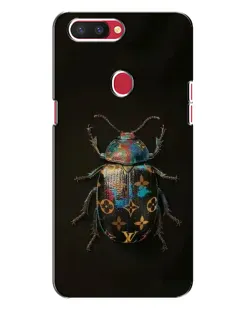 Чехол для OPPO R11s с картинкой «LV — мраморный принт»