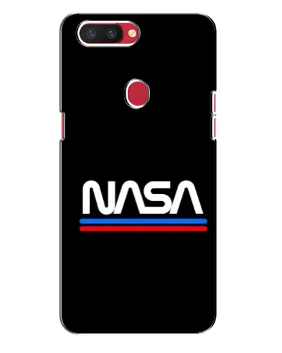 Чехол для OPPO R11s с картинкой «NASA — классика Red Blue»