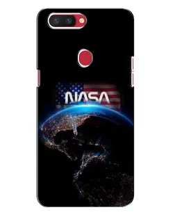 Чехол для OPPO R11s с картинкой «Земля из космоса NASA»