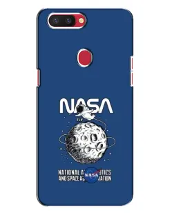 Чехол для OPPO R11s с картинкой «NASA — лунная миссия»