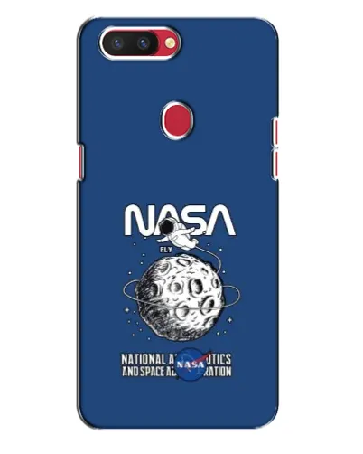 Чехол для OPPO R11s с картинкой «NASA — лунная миссия»