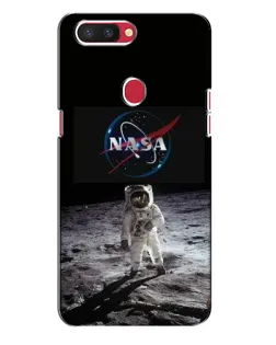 Чехол для OPPO R11s с картинкой «Астронавт на Луне»