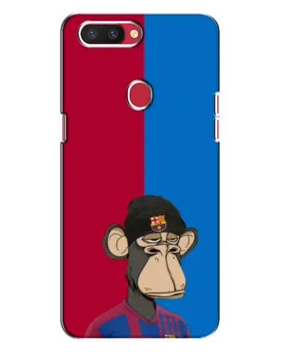 Чехол для OPPO R11s с картинкой «Bored Ape — фанат Барсы»