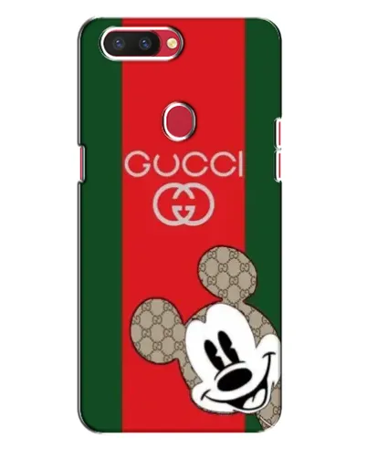 Чехол для OPPO R11s с картинкой «Gucci — полосы и Микки»