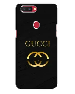 Чехол для OPPO R11s с картинкой «Золотой логотип Gucci»