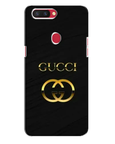 Чехол для OPPO R11s с картинкой «Золотой логотип Gucci»