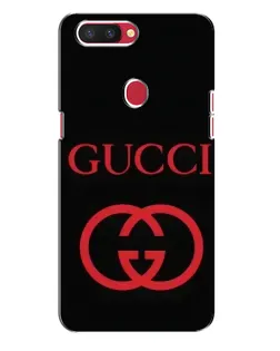 Чехол для OPPO R11s с картинкой «Gucci — красный логотип»