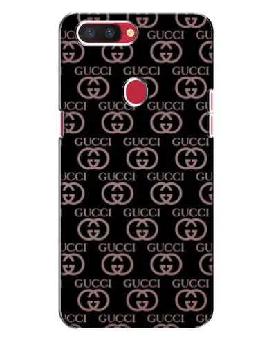 Чехол для OPPO R11s с картинкой «Классическая монограмма Gucci»