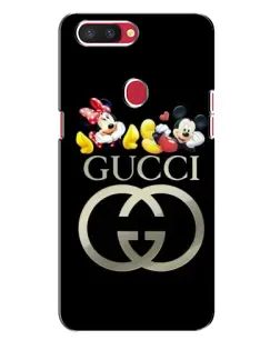 Чехол для OPPO R11s с картинкой «Gucci — герои Disney»