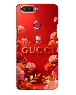Чехол для OPPO R11s с картинкой «Gucci — золотой сад»