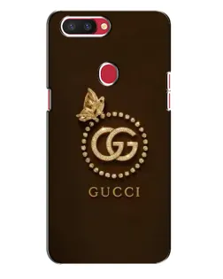 Чехол для OPPO R11s с картинкой «Gucci — золотая бабочка»