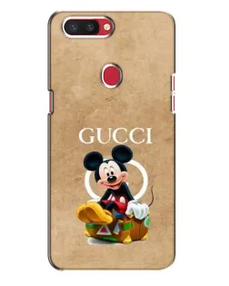 Чехол для OPPO R11s с картинкой «Микки Маус Gucci — крафт»