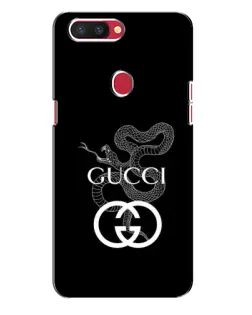 Чехол для OPPO R11s с картинкой «Gucci — серебряная змея»
