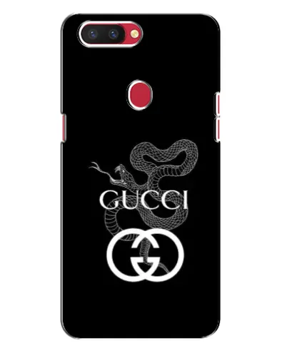 Чехол для OPPO R11s с картинкой «Gucci — серебряная змея»