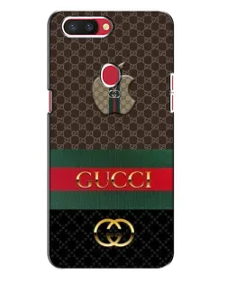 Чехол для OPPO R11s с картинкой «Gucci — брендированный десерт»