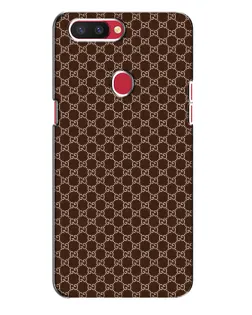 Чехол для OPPO R11s с картинкой «Gucci — шоколадная сетка»