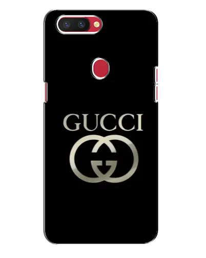 Чехол для OPPO R11s с картинкой «Gucci — золото на черном» Чехол для OPPO R11s с картинкой «Gucci — золото на черном»