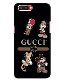 Чехол для OPPO R11s с картинкой «Gucci — герои Disney и монограмма»