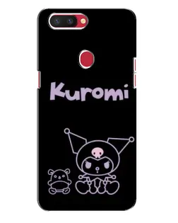Чохол для OPPO R11s з картинкою «Kuromi — чорний мінімалізм» Чохол для OPPO R11s з картинкою «Kuromi — чорний мінімалізм»