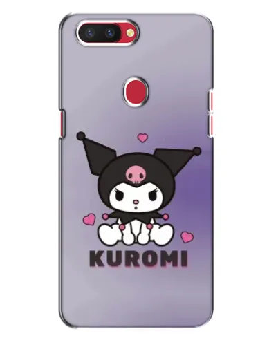 Чохол для OPPO R11s з картинкою «Kuromi — фіолетовий арт»