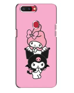 Чохол для OPPO R11s з картинкою «My Melody та Kuromi»