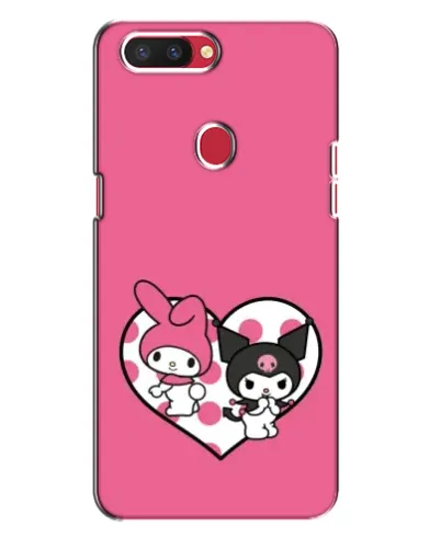 Чохол для OPPO R11s з картинкою «Kuromi та My Melody»