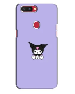 Чохол для OPPO R11s з картинкою «Kuromi — фіолетовий мінімалізм»