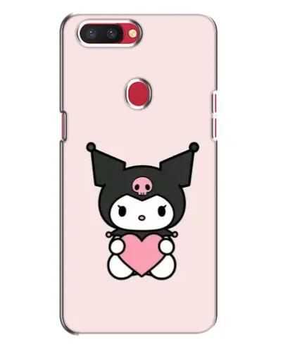 Чохол для OPPO R11s з картинкою «Kuromi та серце»