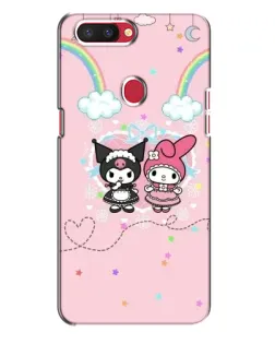 Чохол для OPPO R11s з картинкою «My Melody та Kuromi»