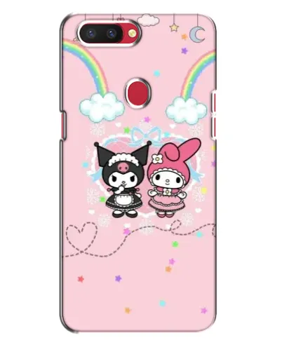 Чохол для OPPO R11s з картинкою «My Melody та Kuromi»