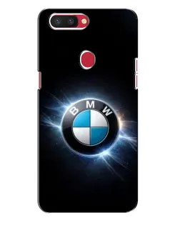 Чехол для OPPO R11s с картинкой «BMW — неоновое сияние»