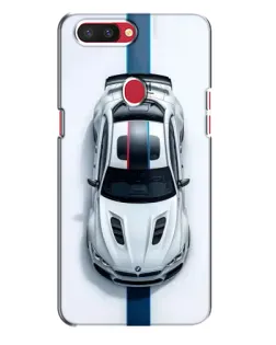 Чехол для OPPO R11s с картинкой «Вид сверху — BMW M»