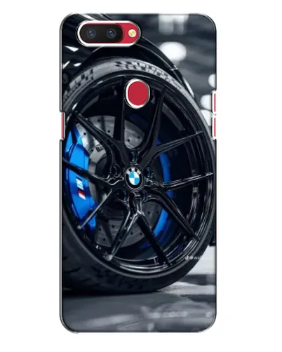 Чехол для OPPO R11s с картинкой «Колесо BMW вблизи»