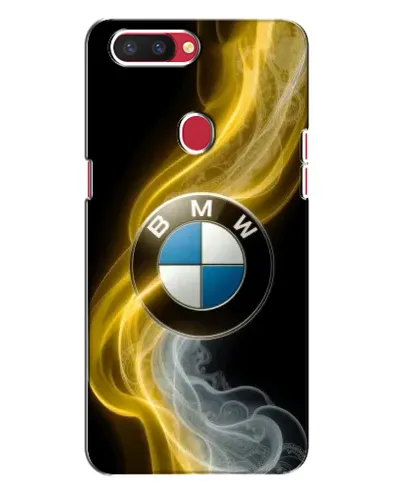 Чехол для OPPO R11s с картинкой «Золотистый дым BMW»