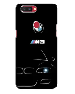 Чехол для OPPO R11s с картинкой «Минималистичный принт BMW M3»