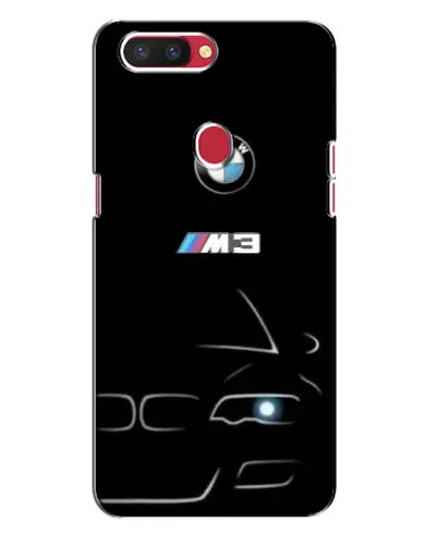 Чехол для OPPO R11s с картинкой «Минималистичный принт BMW M3»