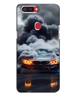 Чехол для OPPO R11s с картинкой «BMW в дыму»