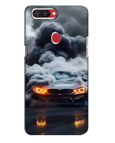 Чехол для OPPO R11s с картинкой «BMW в дыму»